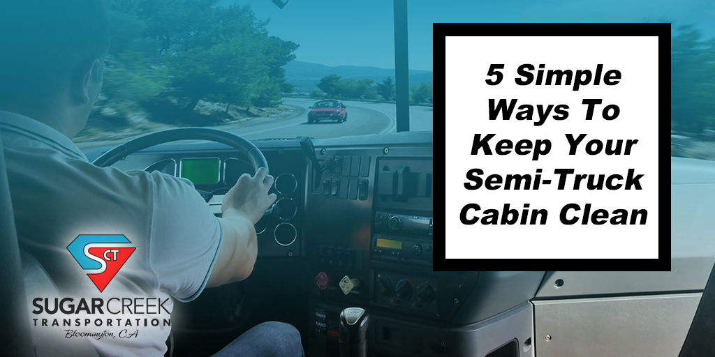 Semi-Truck Interior Cleaning: How to Properly Sanitize Your Cab - Lily  Transportation